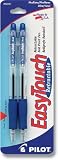 Pilot EasyTouch Retractable Ball Point Pen, Blue, Medium Point, 2-Pack  (32261)