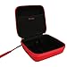Khanka Hardshell EVA Storage Carrying Travel Case Bag for Logitech UE Roll 360 Wireless Bluetooth Speaker - Red