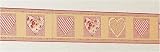 Pocket Full of Posies Wall Border (6.5" x 15), by Baby Martex