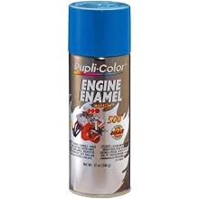 Dupli-Color DE1608 Ceramic General Motors Blue Engine Paint - 12 oz.