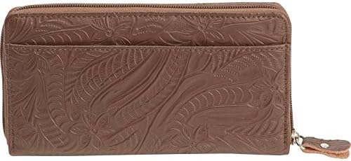 New Casual Outfitters trade Brown Solid Genuine Leather Ladies Wallet