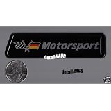 GERMAN FLAG MOTORSPORT RACING BADGE FOR VW AUDI MERCEDES PORSCHE BMW by detailHAUS