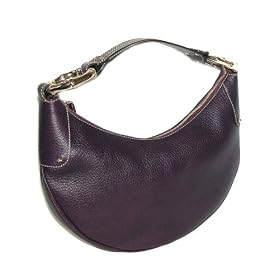 Gucci 211519 A6LOJ Purple Leather Handbag