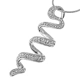 Oliver Weber Life Collection 7506 001 Ladies Pendant 925 Sterling Silver Swarovski Crystal 16 Chain