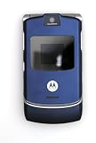 Motorola RAZR V3 Blue Refurbished Phone (Unlocked, Intl. Version) no Warranty