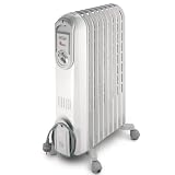De'Longhi Vento VV550920 Electric Oil Filled Radiator, 2kW