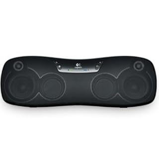 Logitech BoomBox Lautsprecher schnurlos schwarz (für iPad, iPad 2 und iPad 3. Generation, Tablets, Noteboooks, Smartphones mit Bluetooth)