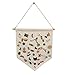 Enamel Pin Wall Display Banner - Organize and Display Your Enamel Pins, Buttons, Patches, Badges & Lapels Collections On Walls - Made of Organic Cotton Cloth. (Blank Canvas)