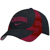 Nike Stanford Cardinal Black 2008 3-D Players Flex Fit Hat