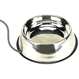 Heated Stainless Steel Pet Bowl