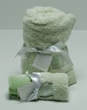 Pickles Baby Ultra Soft Set of Blanket & Blankie Light Green Whisper