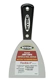 Hyde Tools 02550 4-Inch Flex Joint Knife, Black and Silver