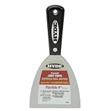 Hyde Tools 02550 4-Inch Flex Joint Knife, Black and Silver by Hyde