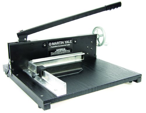 Martin Yale Commercial Stack Cutter Black