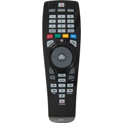 ONE4ALL Univ 3DEVICE Remote Blk Tv Directv Dvr Learns and Macro