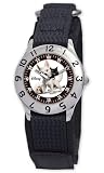 Disney Kids’ Bolt Group Time Teacher Black Velcro Strap Watch #D791S500