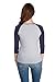 Hollywood Star Fashion Women's Baseball Tshirt Tee 3/4 Sleeves Cotton