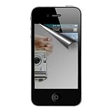 Amzer Mirror Screen Protector with Cleaning Cloth for iPhone 4