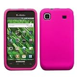 Cbus Wireless Hot Pink Silicone Case / Skin / Cover for Samsung Vibrant T95 ....
