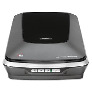Epson Products - Epson - Perfection V500 Photo Scanner 4800 x 9600dpi - Sold As 1 Each - 6400 x 9600 dpi resolution. - 48-bit color. - 17" x 22" enlargements from film. - Epson Easy Photo FixTM -
