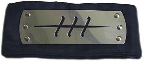 ZeroMart Black Naruto Anti Rain Village Akatsuki Pein Nagato Cosplay Headband