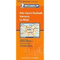Michelin Map 573 Regional Spain Pais Vasco, Navarra, La Rioja
