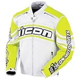 IMAGE OF Icon Daytona Jacket - Large/Neon Yellow