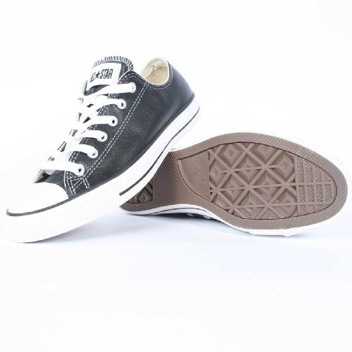 Conver Chuck Taylor All Star Specialty Leather,Blk,4 M