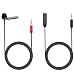 Saramonic Lavalier Clip-On Microphone for Smartphone with 4M Extension Cable Professional Video Microphone (SR-LMX1+)
