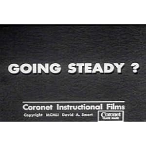Conservative 1950's Movie about the Evils of Going Steady DVD (1951)