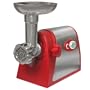 Weston 82-0102-W Electric Meat Grinder with Tomato Strainer Kit