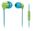 Philips SHE3575BG/28 In-Ear Headset (Green/Blue)
