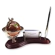 Globe Card Holder Pen and Stand