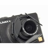 JJC Auto Lens Cap for PANASONIC Lumix DMC-LX3 (Black)
