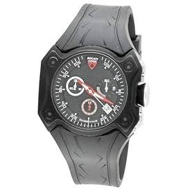 Ducati Corse CW0014 Gents Chronograph Black Rubber Strap Watch