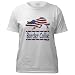 Border Collie USA Flag Dog Womens T-Shirt by CafePress