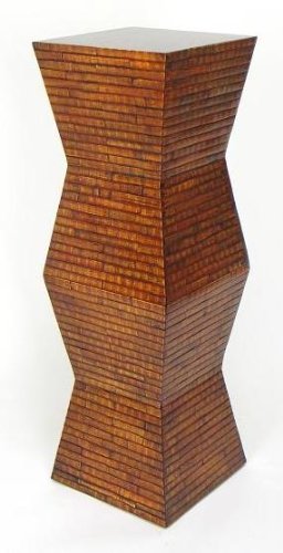 Wayborn Pedestal Table 5667 Bamboo Pedestal
