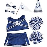 Build-A-Bear Workshop Indianapolis Colts Cheerleader Uniform 6 pc.