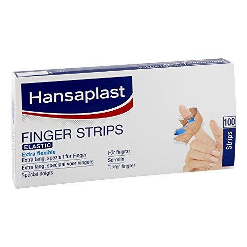 HANSAPLAST Fingerstrips 2x18 cm elastic 100 St
