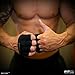 Fit Four The Neo Grip Glove Callus Guard Fitness Gloves for Cross Training, Weightlifting & Yoga - Enhanced Grip Palm (Black, Large)