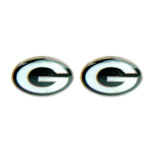 Green Bay Packers Post Stud Logo Earring Set Charm Gift