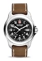 Victorinox Swiss Army Officers Herrenuhr Datum Lederband V.25708