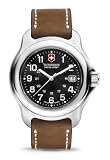 Victorinox Swiss Army Officers Herrenuhr Datum Lederband V.25708