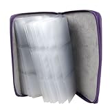 Bundle Monster Nail Art Stamping Plates Zippered Cosmetic Synthetic Leather Storage Case Organizer Holder - MARDI GRAS PURPLE