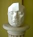 Plaster Casting- Angled Face of Beethoven