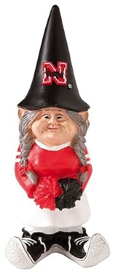 NCAA Nebraska Cornhuskers Cheerleader Garden Gnome [Sports]