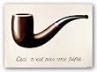 Le Trahison des Images, 1929 (Pipe) by Rene Magritte 8.25"x11.75" Art Print Poster