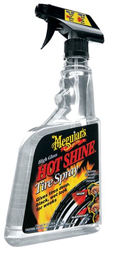 Meguiars G 12024 Hot Shine High Gloss Tire Spray 24 oz Meguiars G 12024 Hot Shine High Gloss Tire Spray 24 oz