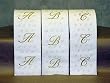 Monogram Toilet Paper - D - 1 roll