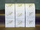 Monogram Toilet Paper - V - 1 roll